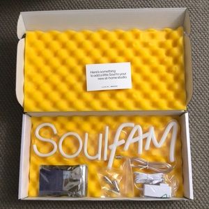 Soul cycle neon light